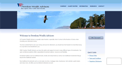 Desktop Screenshot of freedom-wealth-advisors.com